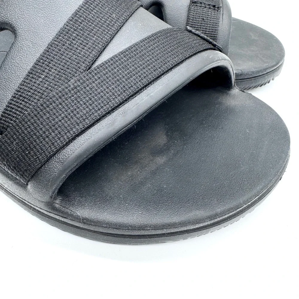 Chaco Chillos‎ Black Sport Slingback Strap Sandals Men's Size 11 Beach Water